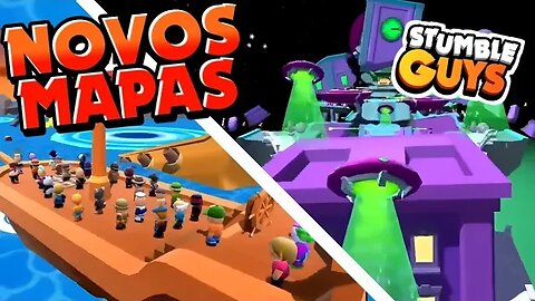 NOVOS MAPAS IRADOS DO STUMBLE GUYS