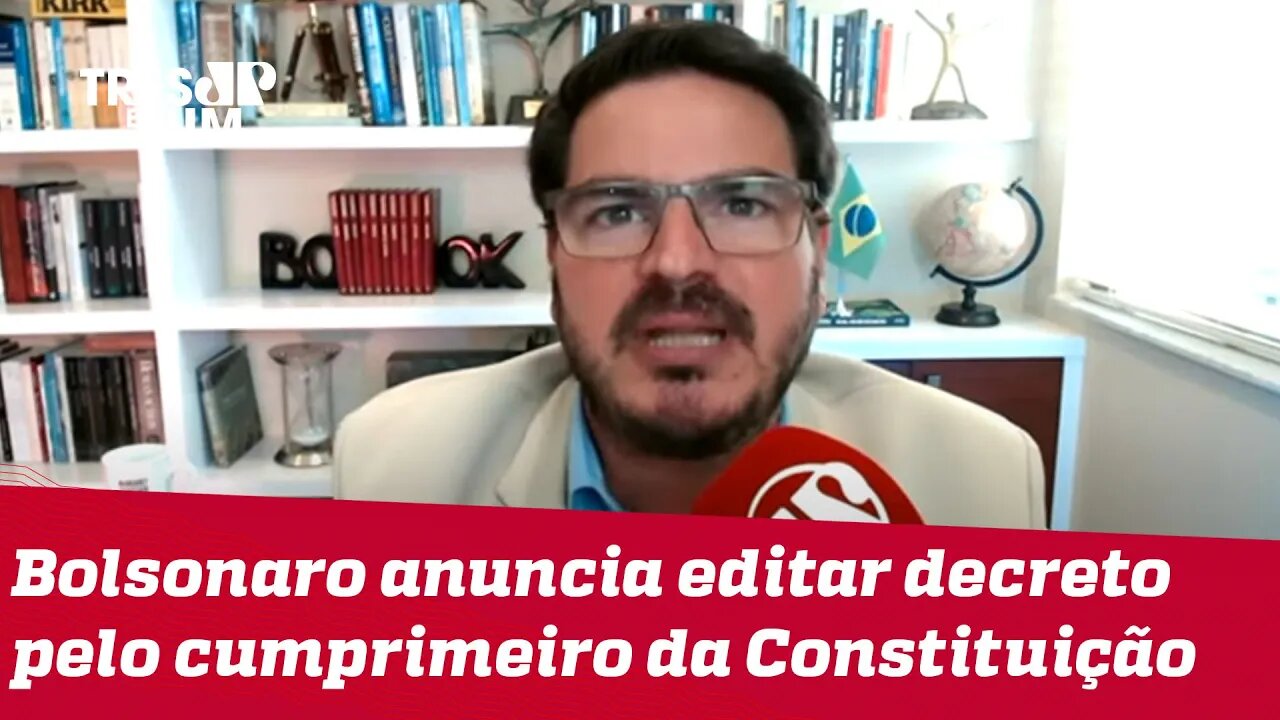 Rodrigo Constantino: Bolsonaro acuado em luta pela Constituição