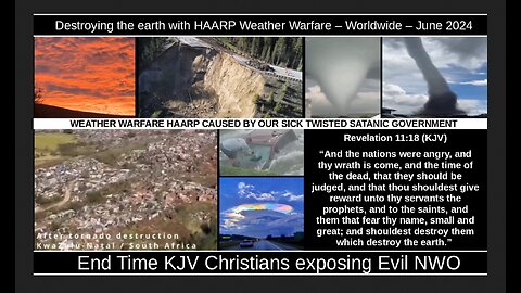 Destroying the earth with HAARP Weather Warfare – Worldwide – June 2024