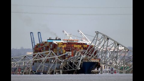 Baltimore bridge collapses after powerless cargo ship rams into support column; 6 presumed dead