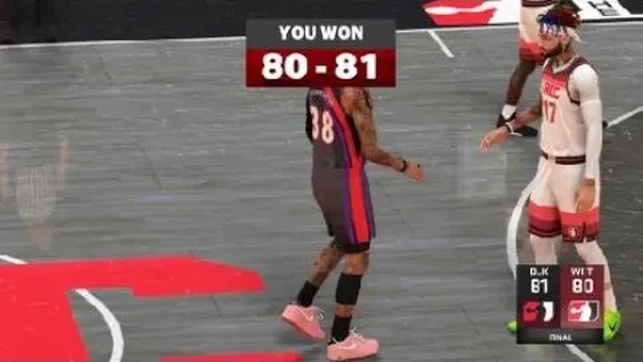 NBA2K23 NEVER WON A GAME IN THIS FASHION, WITH 2 CPU TEAMMATES