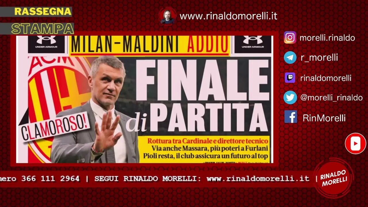 Rassegna Stampa 6.6.2023 #369 - Ribaltone MILAN, Allegri in bilico? Attesa per Inter e Fiorentina