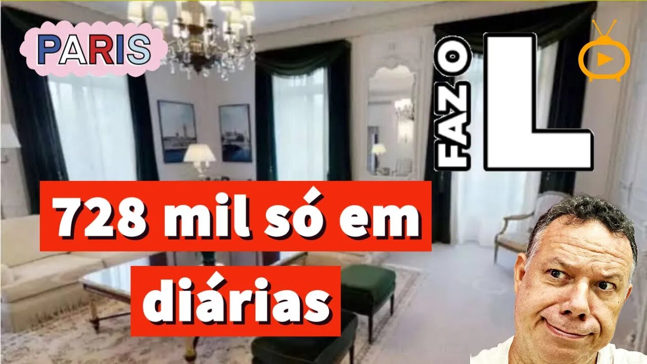 Hotel de Lula e Janja em Paris custou R$ 728 mil; o “pai dos pobres”adora um luxo