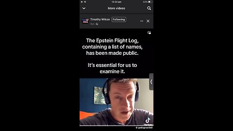 Epstein plane log list