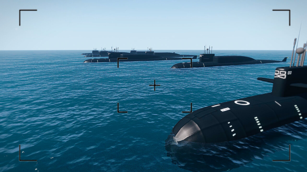 🔴Today, the Bayraktar drone suddenly appeared off the coast, sinking Russian submarines - Arma 3
