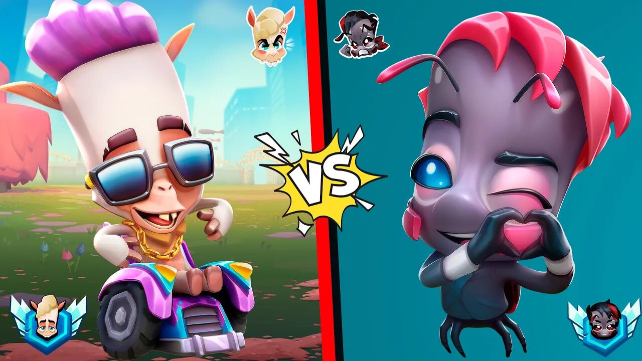 Buddy vs Paco Batalha Mortal Nível 20 MAX Zooba: Jogo de Batalha Animal