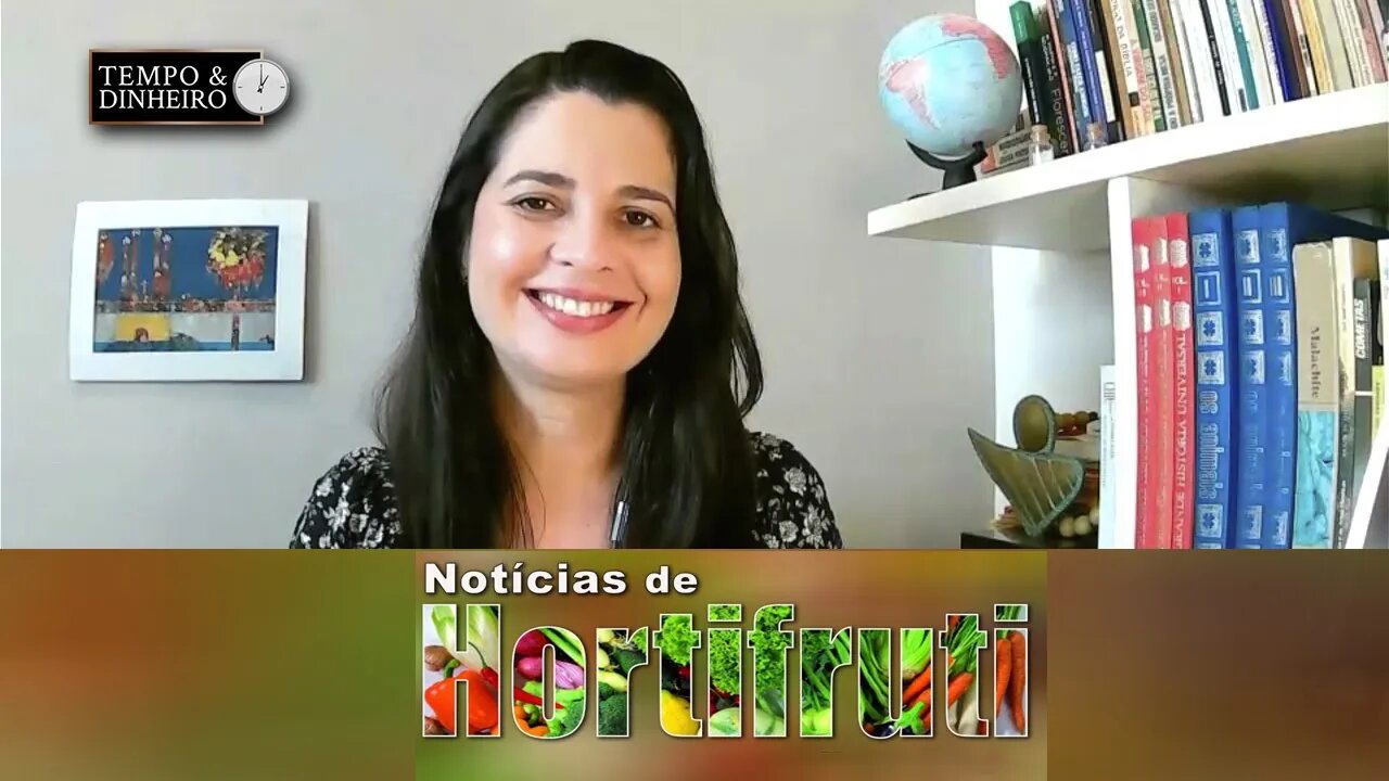 Notícias de Hortifruti com Mariana Aranha.