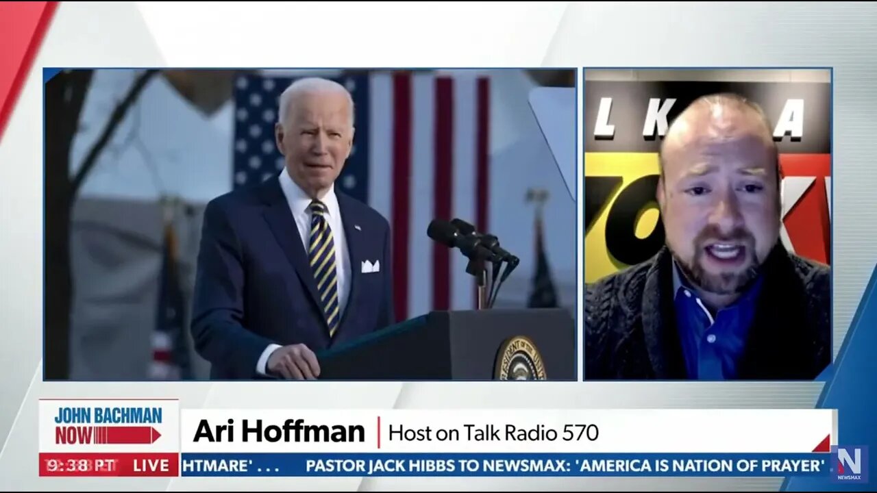 Ari on Newsmax in response to Biden poll numbers: