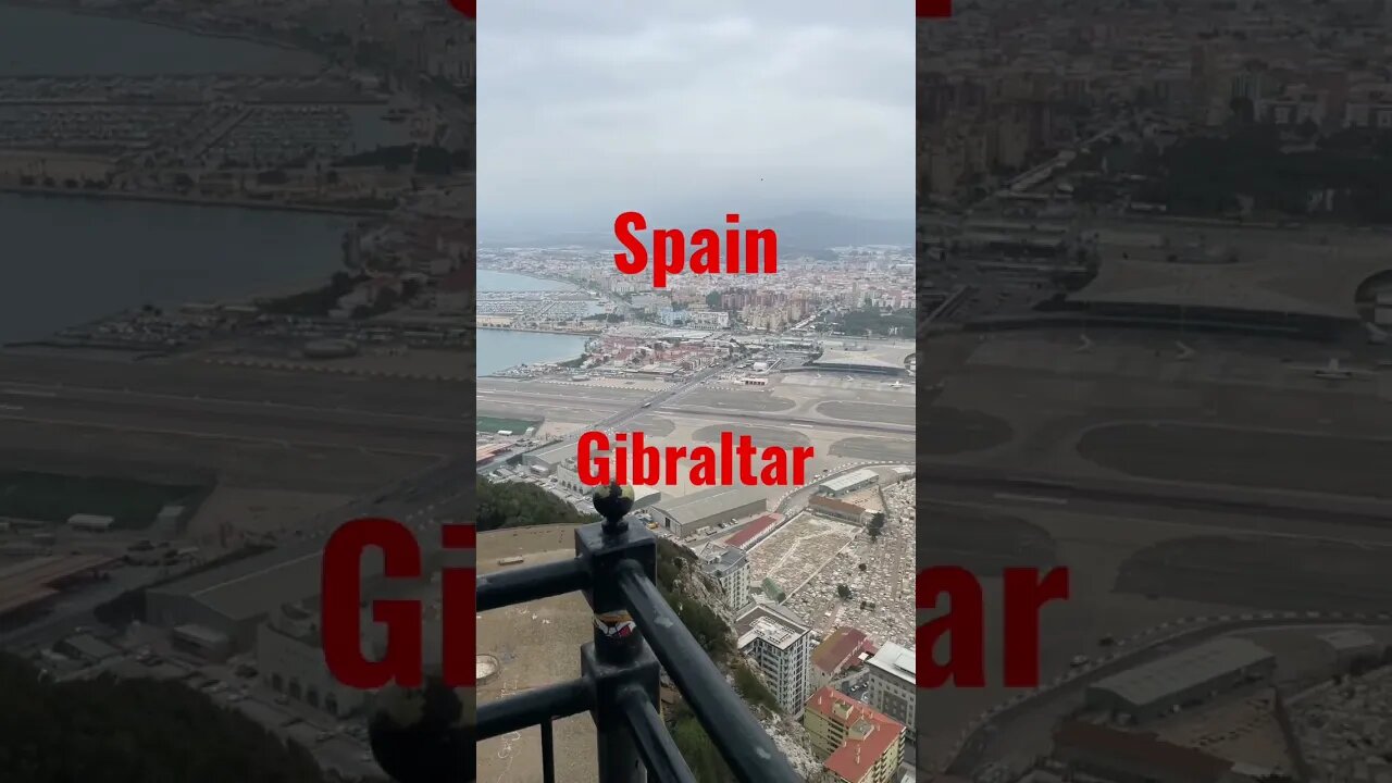 The Line! La Línea and Gibraltar #shorts