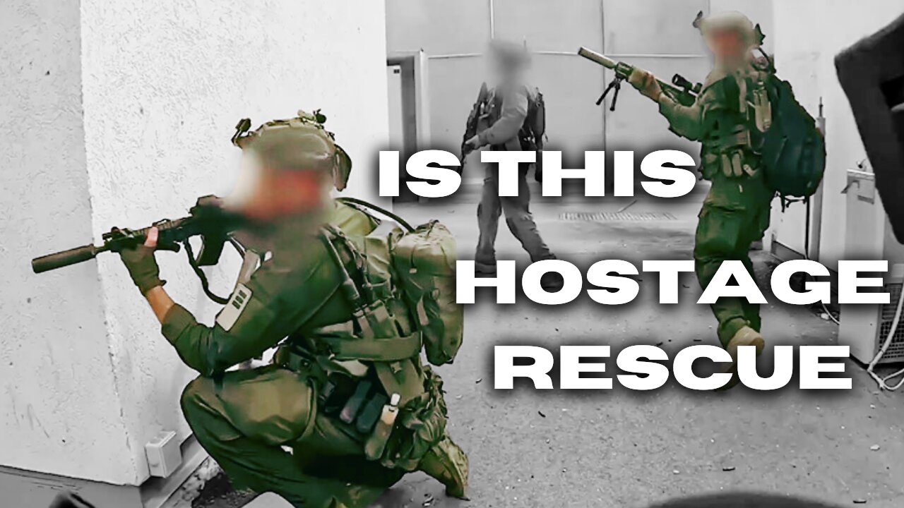 Marine Reviews IDF Special Force Unit Flotilla 13 Hostage Rescue