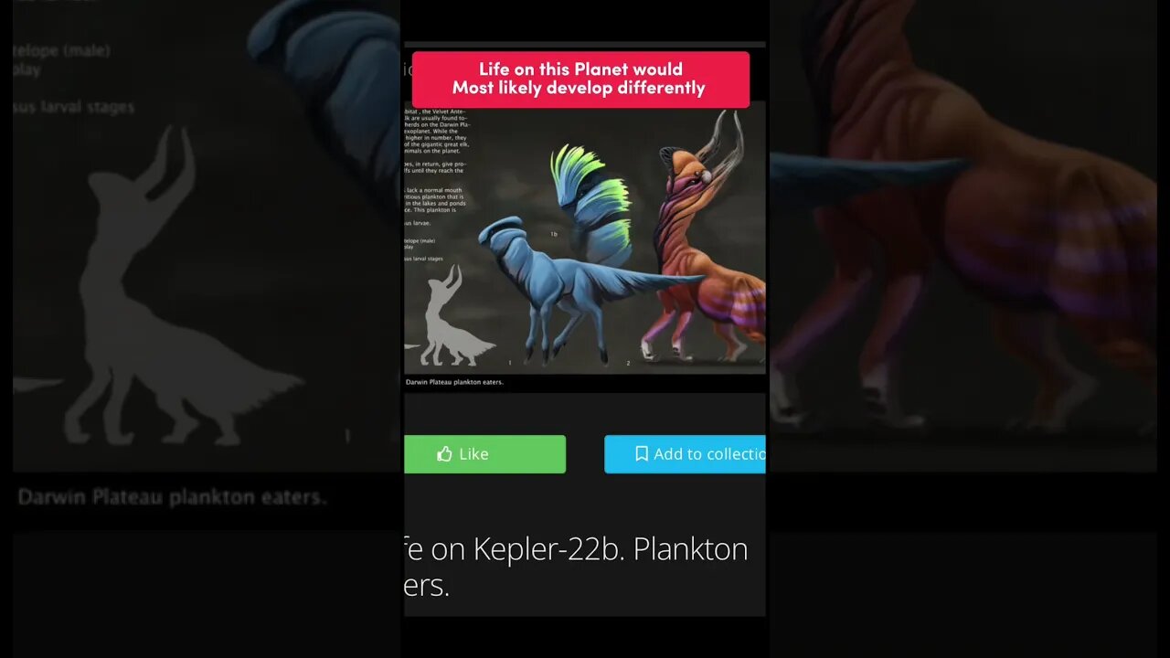 What Life Could Look Like On This Earth Like Planet #shorts