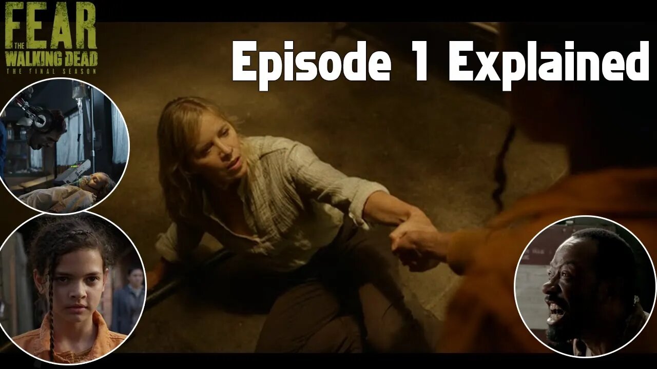 Fear the Walking Dead S8 E1 RE-Explained - Why Morgan Changed - What was that Scar? Immune or Cured?