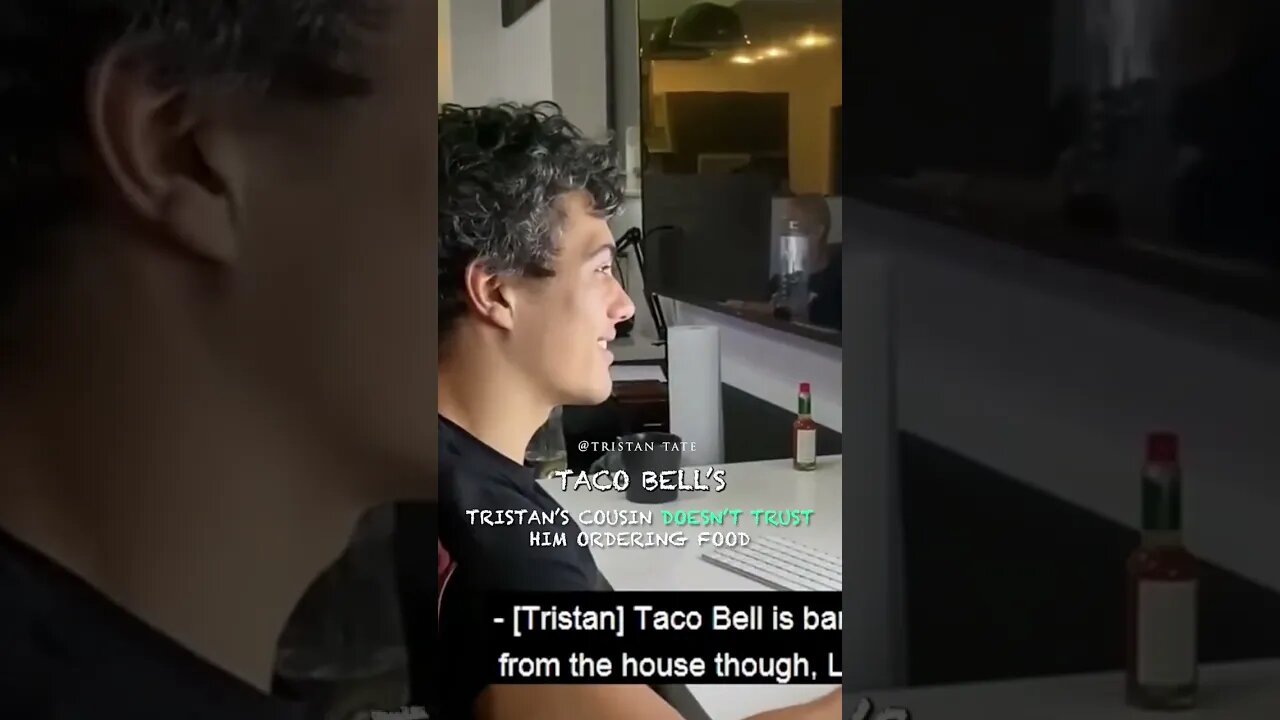 Tristan Tate’s Cousin Doesn’t Trust Him Ordering Food #Shorts