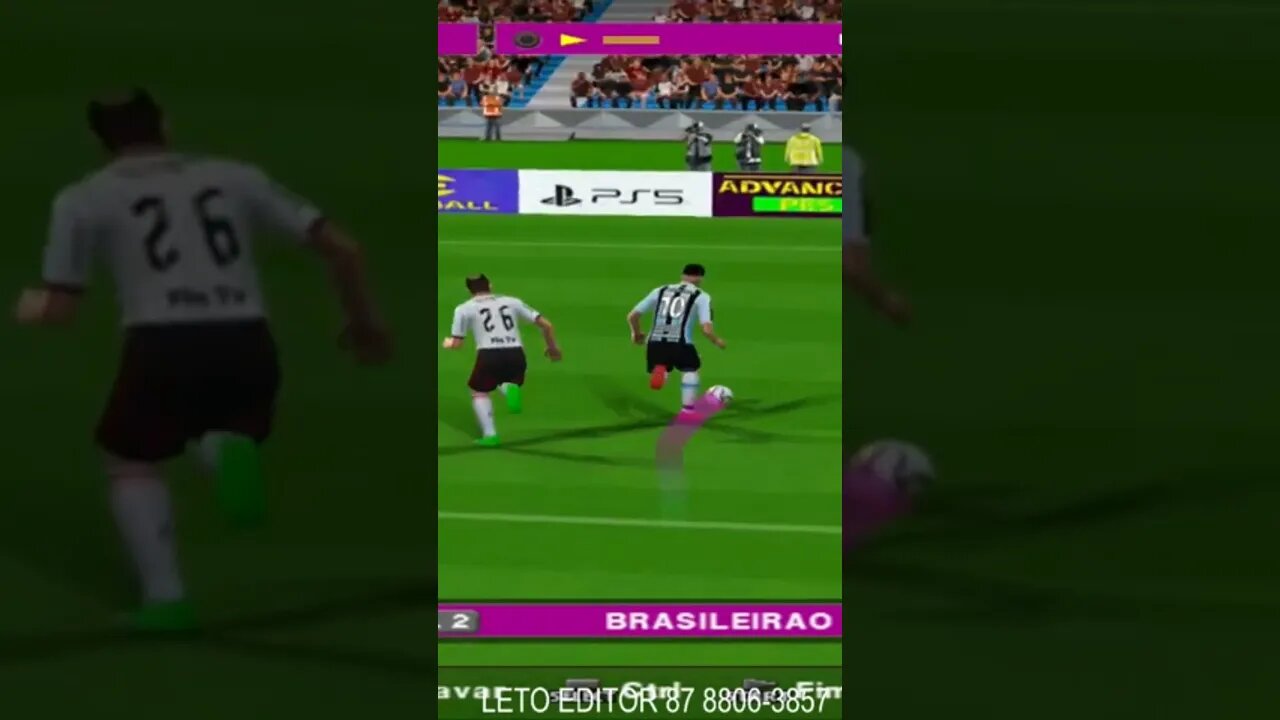 GOL DO GRÊMIO, PES 2023 (PS2)ADVANCED BRASILEIRÃO 100% ATUALIZADO