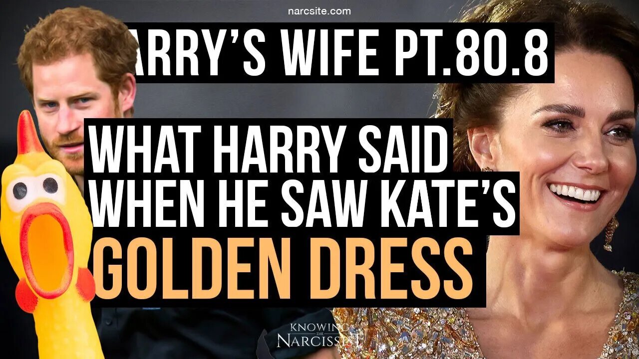 EXCLUSIVE Harry´s Wife Part 80.8 What Harry Said When He Saw Kate´s Golden Dress!