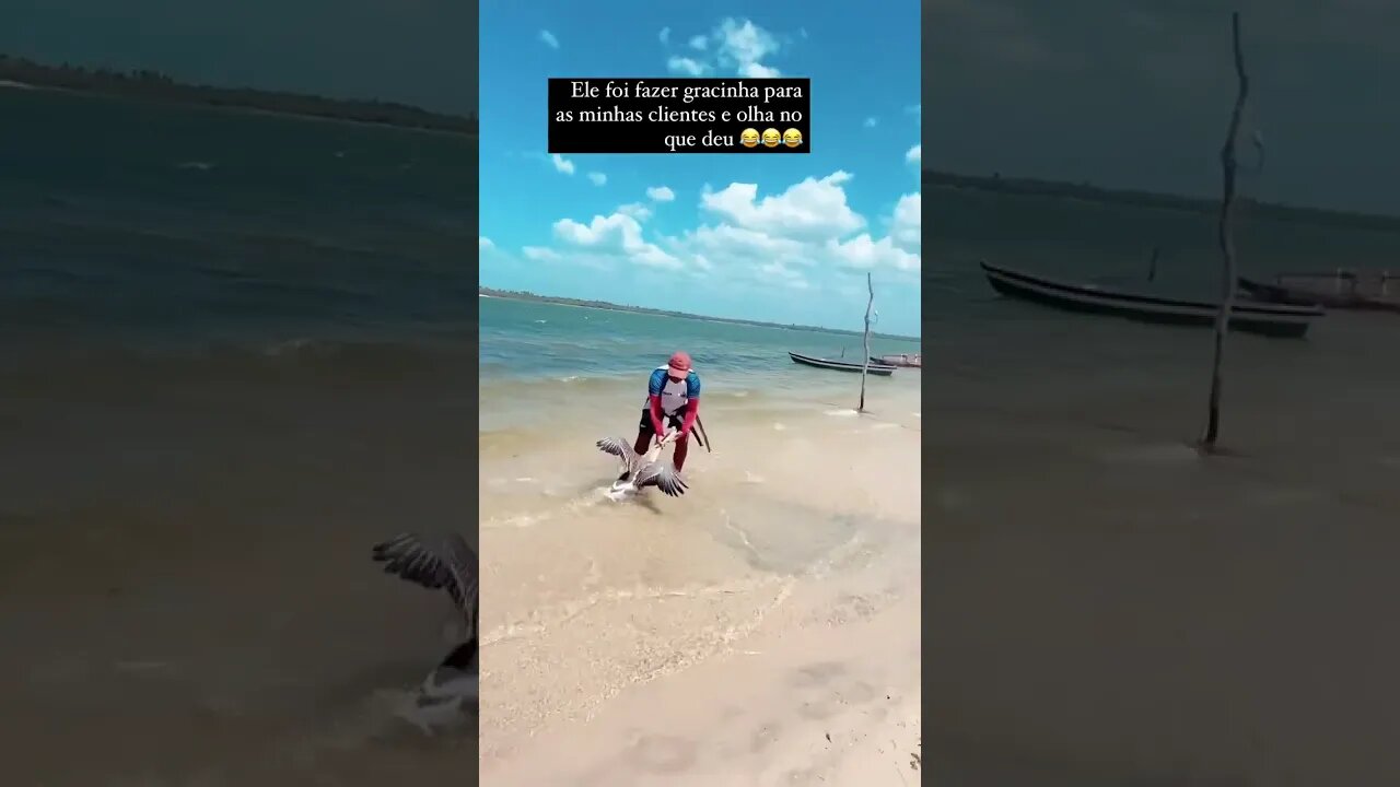 Nunca mecha com quem esta quieta 😂.. 📍 lagoa da torta em camocim..
