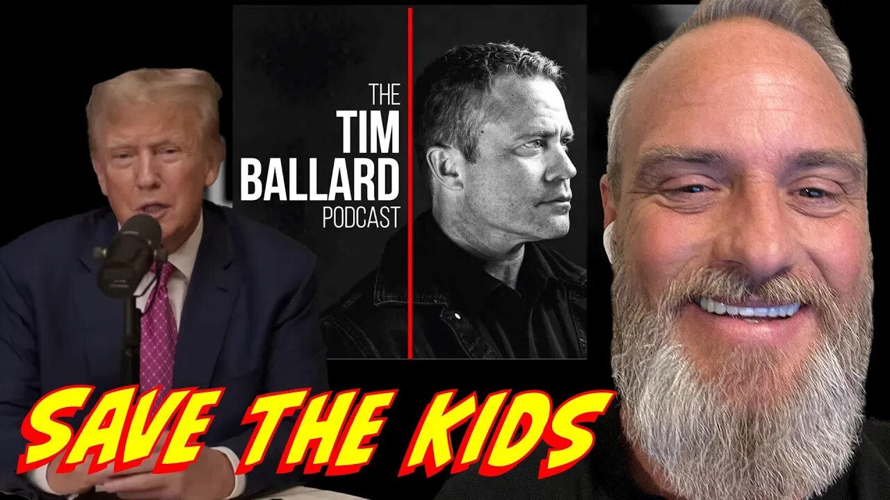 Tim Ballard Interviews Trump Save The Kids