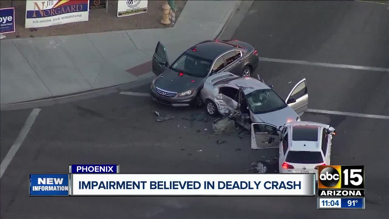 Impairment a factor in deadly Phoenix crash