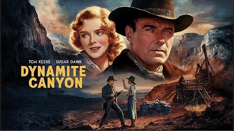 DYNAMITE CANYON (1941) Tom Keene, Sugar Dawn & Slim Andrews | Western | B&W