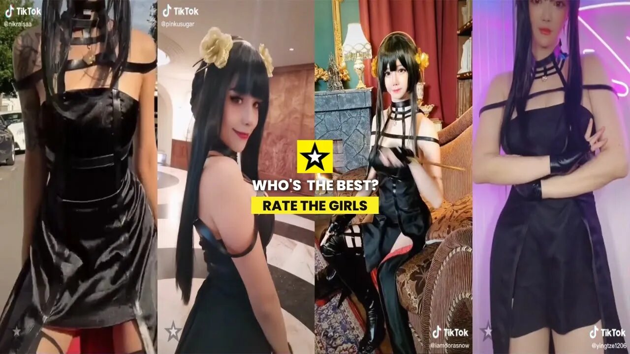 Rate the Girls: Best Yor Forger Spy X Family TikTok Cosplay Contest #2 (Anime) 🕵️‍♀️😎