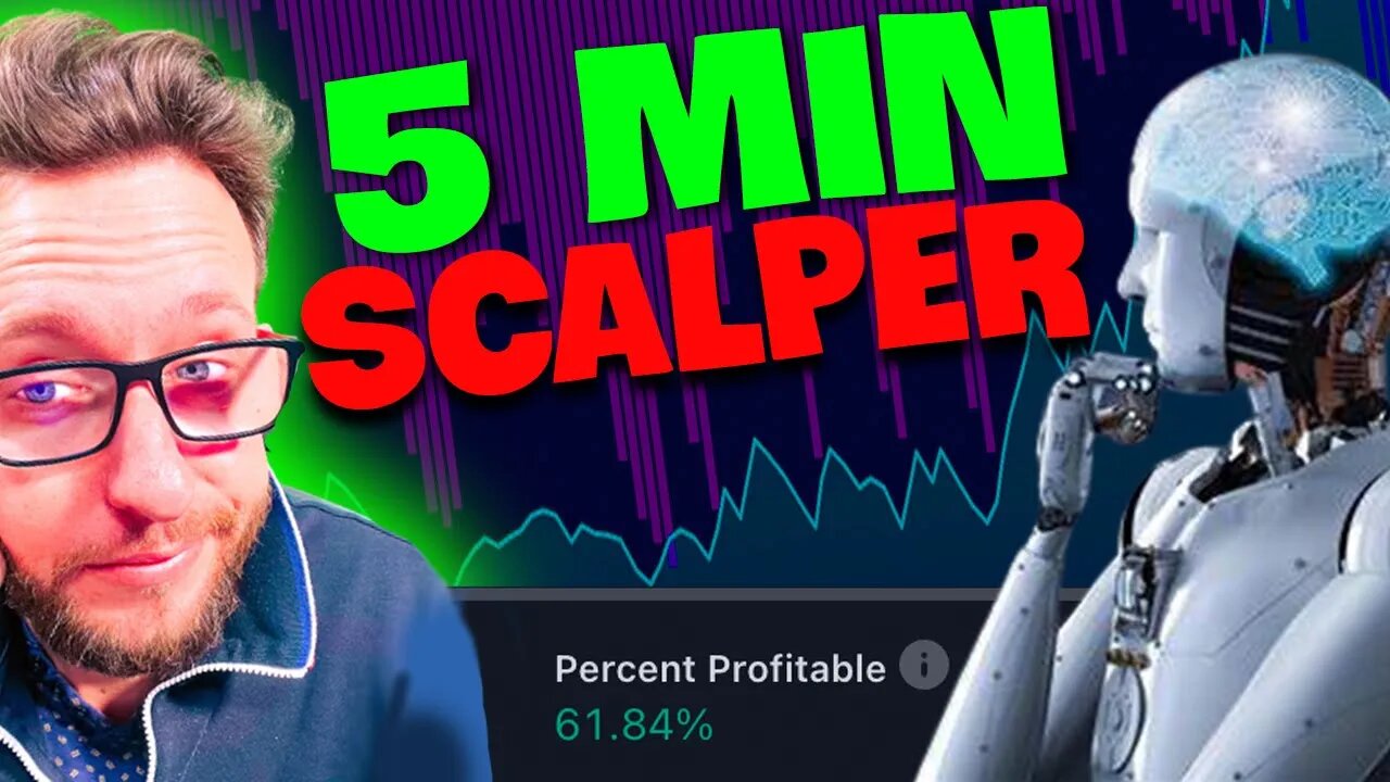 Profitable 5-Minute Crypto Scalping Strategy: TradingView strategy Hull, AO & CMF! 🚀