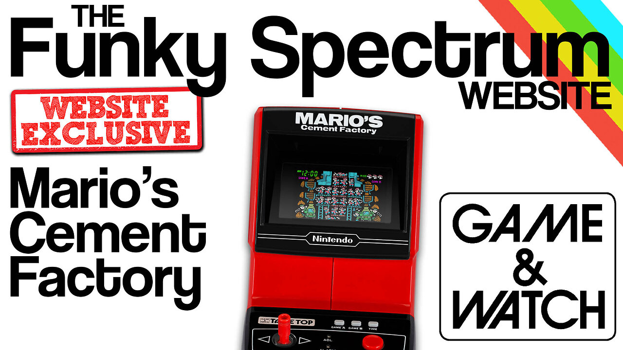 FUNKYSPECTRUM - Game & Watch - Mario's cement factory