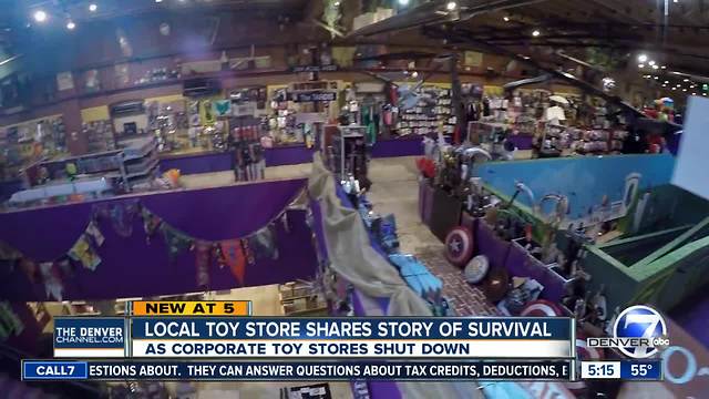 Denver toy store 'Wizard's Chest' thrives despite uncertain market