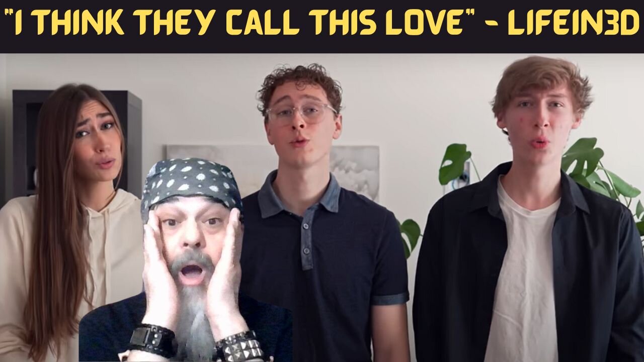 WOW! SO DAMN COOL! - (REACTION) - "I Think They Call This Love" - Lifein3D (Elliot James Reay Cover)