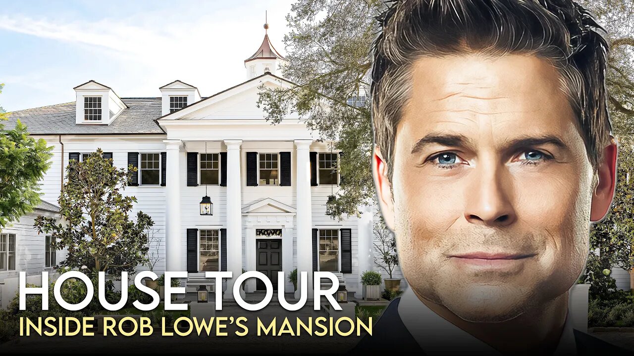 Rob Lowe | House Tour | $4 Million Beverly Hills Mansion & More