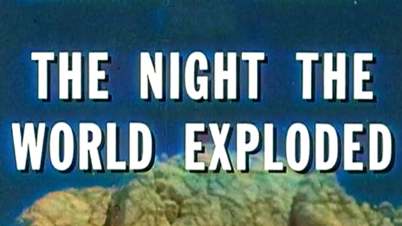 The Night the World Exploded (1957) (colorized) ~ Full Movie ~