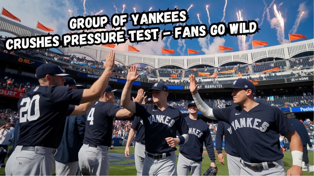 Group of Yankees CRUSHES Pressure Test - Fans Go WILD