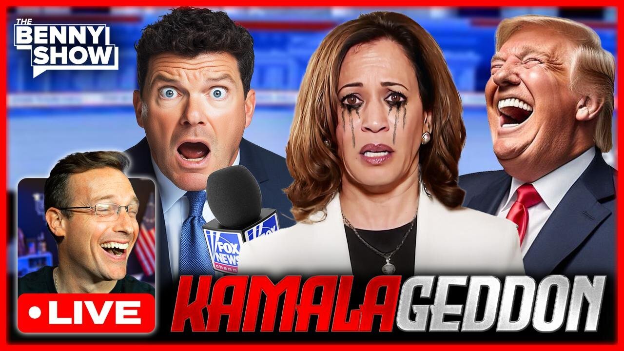 WATCH: Kamala Harris LIVE Fox News Interview Right NOW! Total TRAIN WRECK, Kamala Campaign Doomed?