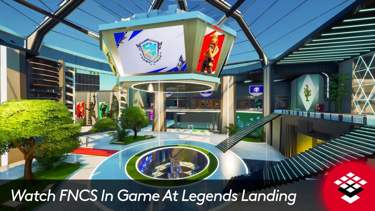 Watch FNCS In Game At Legends Landing