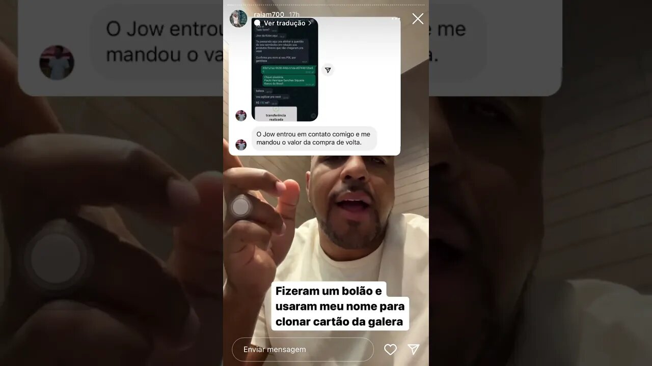 Raiam falando do golpe da Kobe(empresa dele) | Raiam Santos