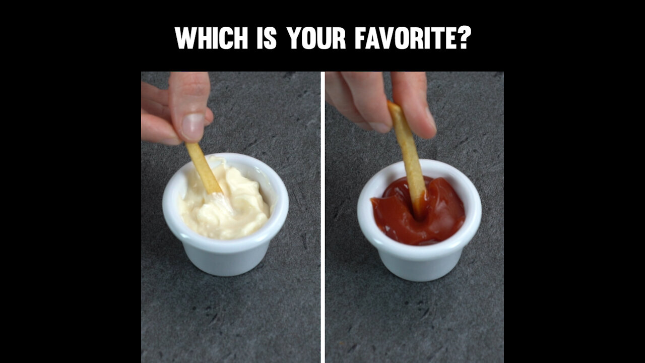 Dip Your Fries in Ketchup or Mayo? [GMG Originals]