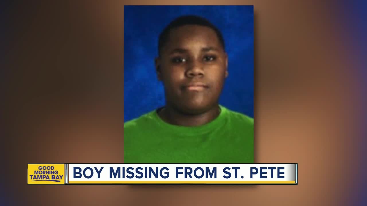 Police search for 13-year-old boy with autism last seen in St. Petersburg