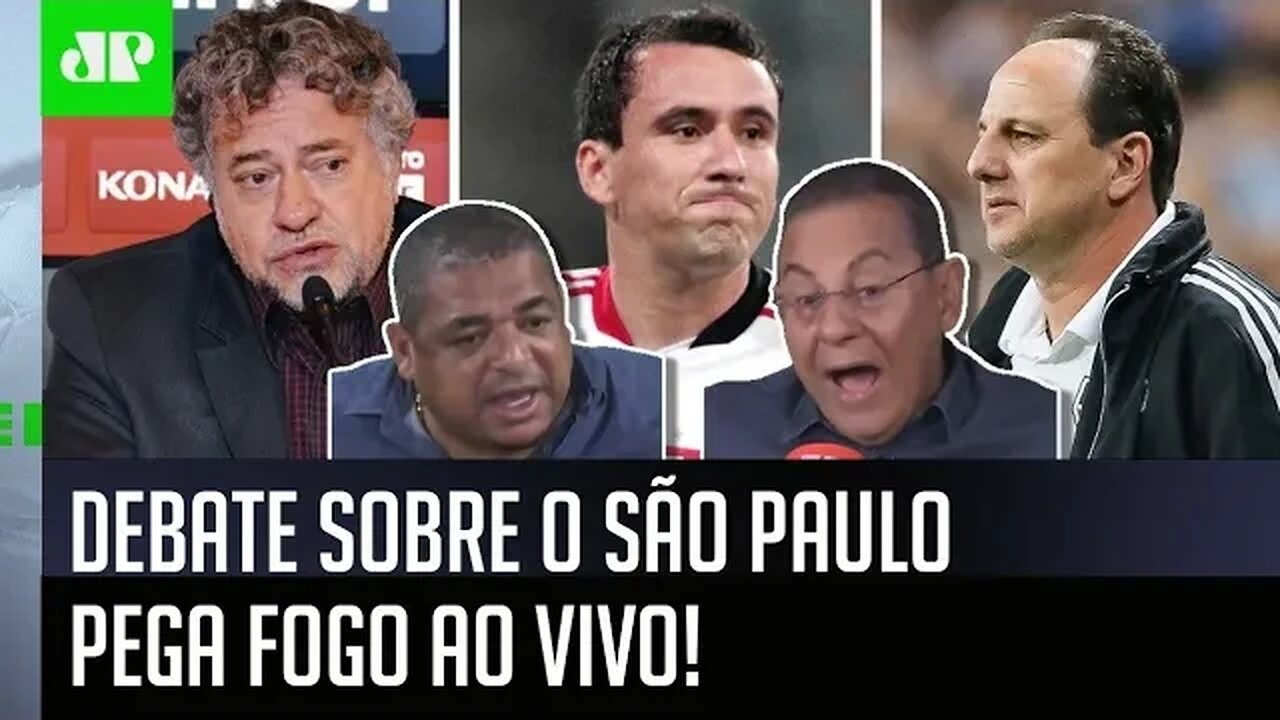 "Cara, o que o Pablo TÁ FAZENDO com o São Paulo é..." Debate PEGA FOGO ao vivo!