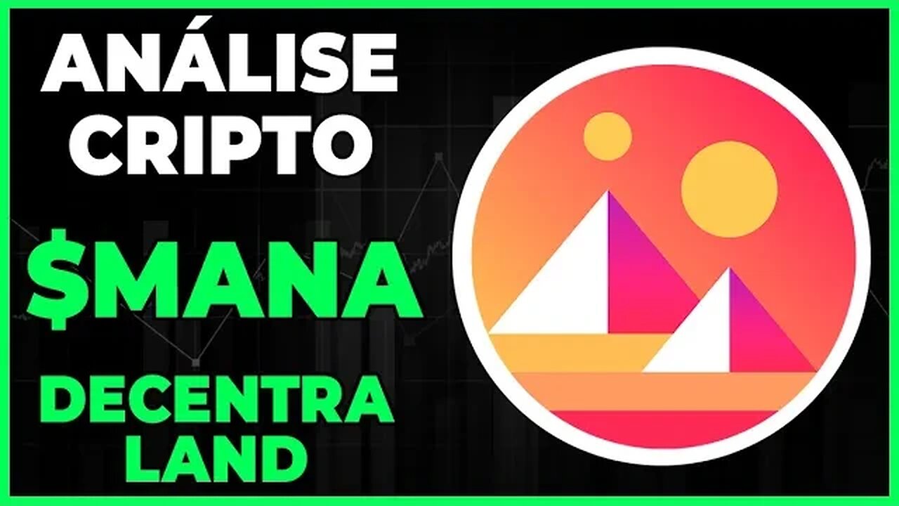 ANÁLISE CRIPTO MANA DECENTRALAND DIA 30/12 - RUMO AOS 0,06 CENTAVOS???