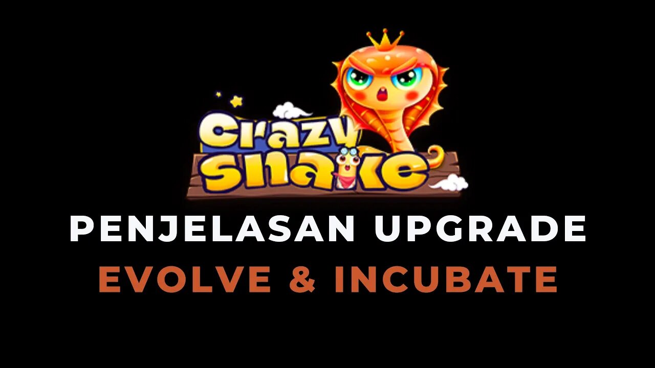 CRAZY SNAKE - Penjelasan Upgrade Evolve dan Incubation