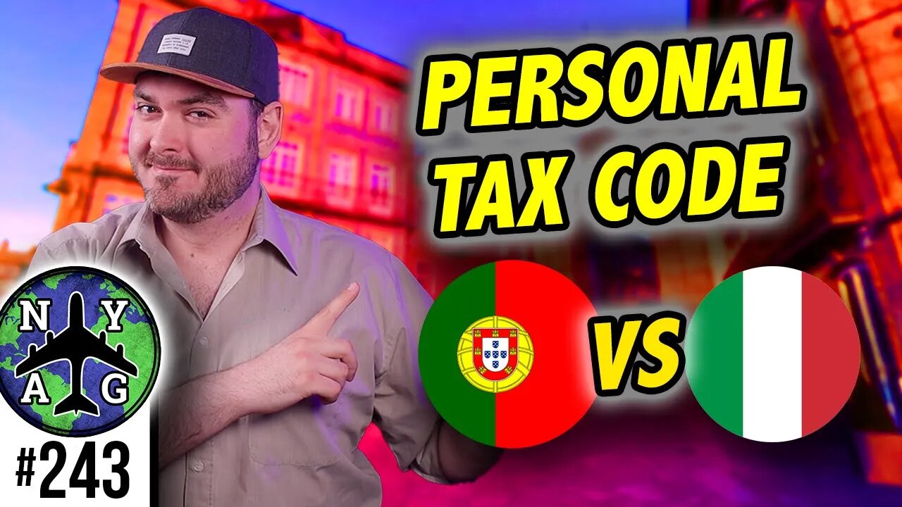 Living in Portugal vs Italy - Personal Tax Codes (Italian Codice Fiscale vs Portuguese NIF)