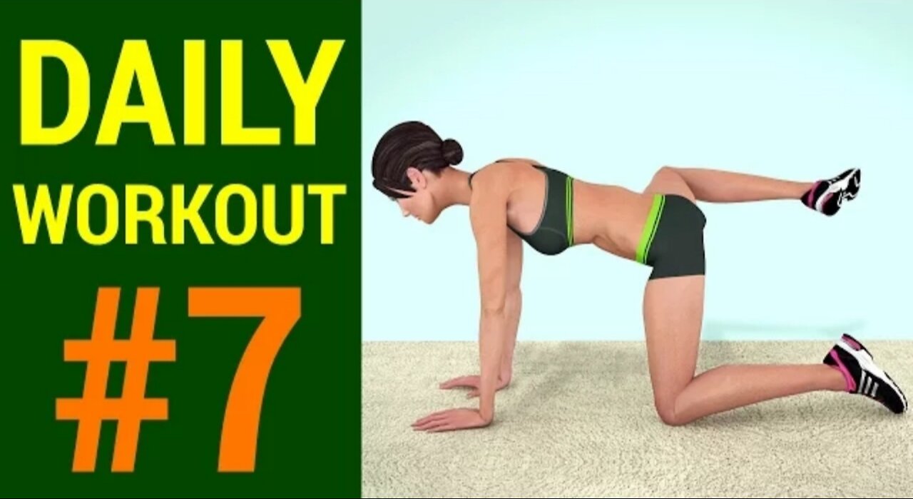 Daily Workout Routine #7: HIIT+ Butt + Legs