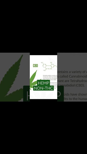 Very Interesting to Learn About Hemp and possible benefits. Please watch the entire video. #life