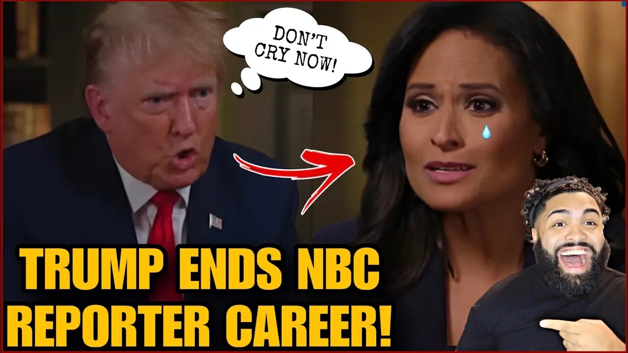 Holy MOLY!! Trump ENDS the career of Woke NBC Anchor for LYING to his Face About What happened on J6