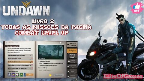 UNDAWN LIVRO 2 MISSOES DA PAGINA COMBAT LEVEL UP