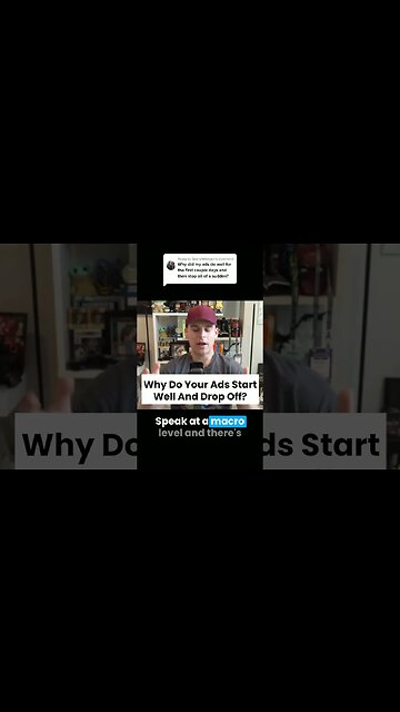 Why Do Your Ads Start Well And Drop Off?