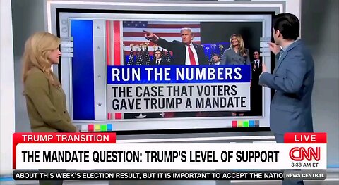 PRESIDENT TRUMP'S MANDATE:Gains in 49 states + D.C. biggest party swing since 1992