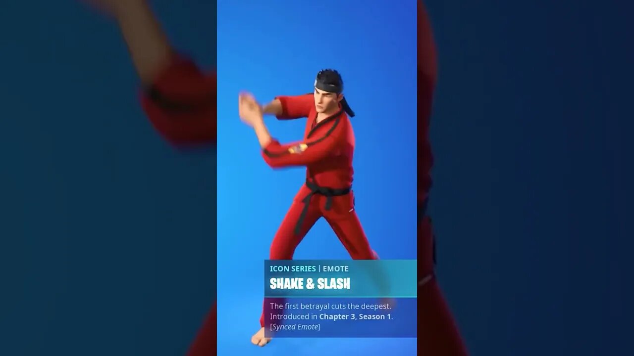 Fortnite Shake & Slash Emote