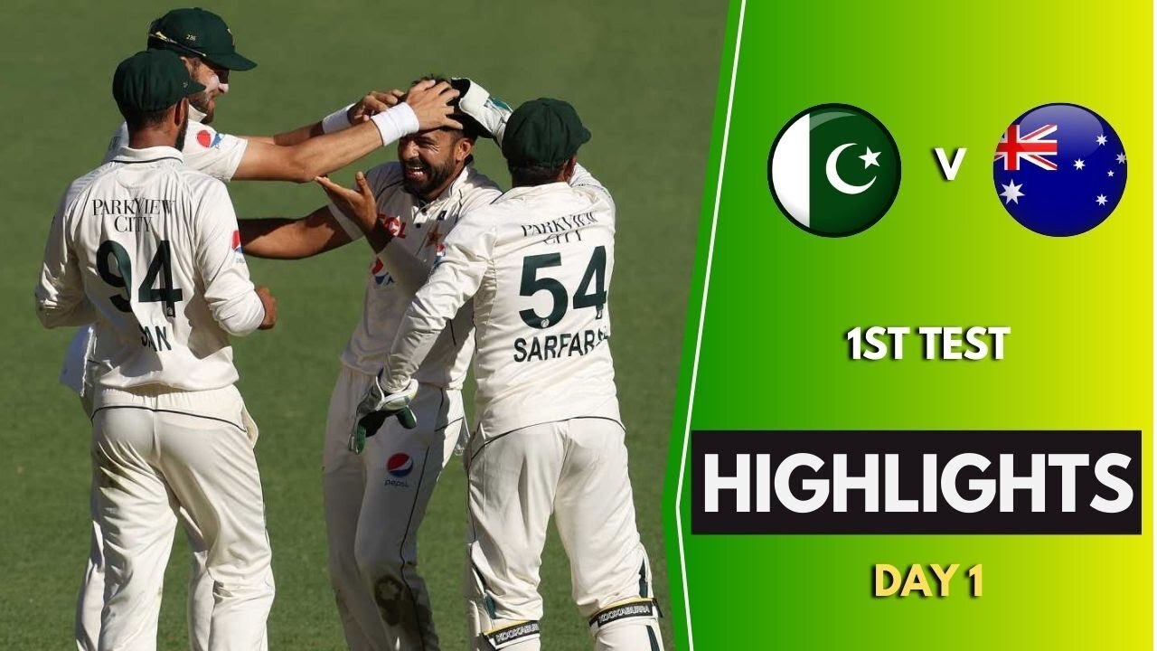 Pakistan vs Australia 1st Test Day 1 Full Highlights 2023 | pak vs aus