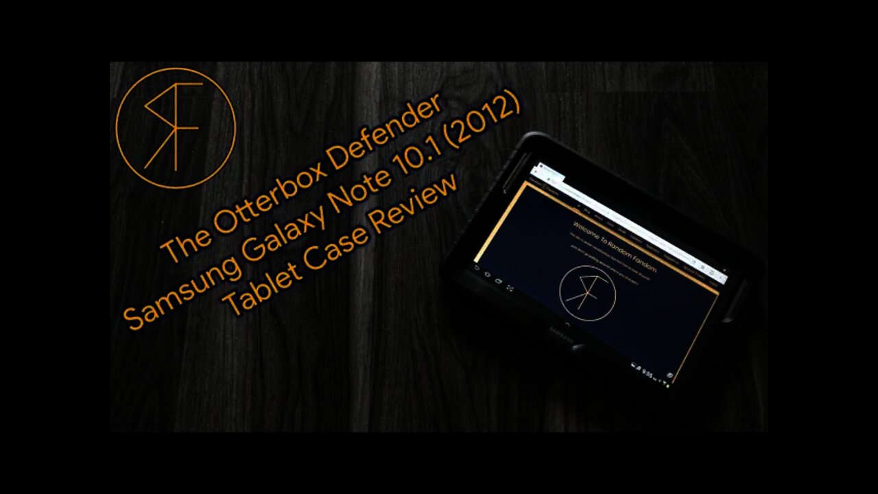 Otterbox Defender for Samsung Galaxy Note 10.1 (2012 Edition) Case Review - #RandomFandom