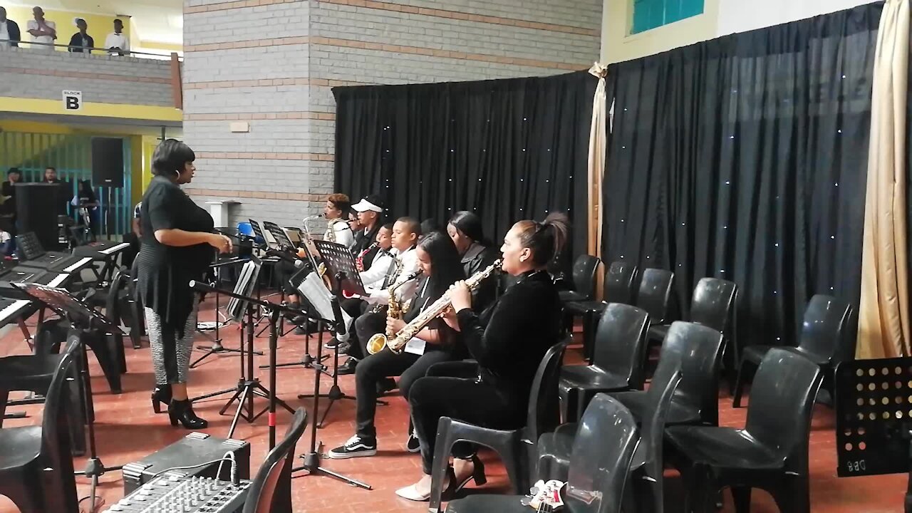 SOUTH AFRICA - Cape Town - Sekunjalo Delft Music Academy in concert at the Rosendaal High School in Delft. (Video) (DnZ)